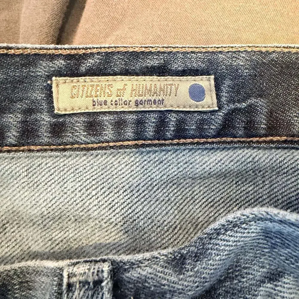 Citizens of Humanity Sid Denim Jeans Mens Size 30 Waist Blue Straight Leg USA